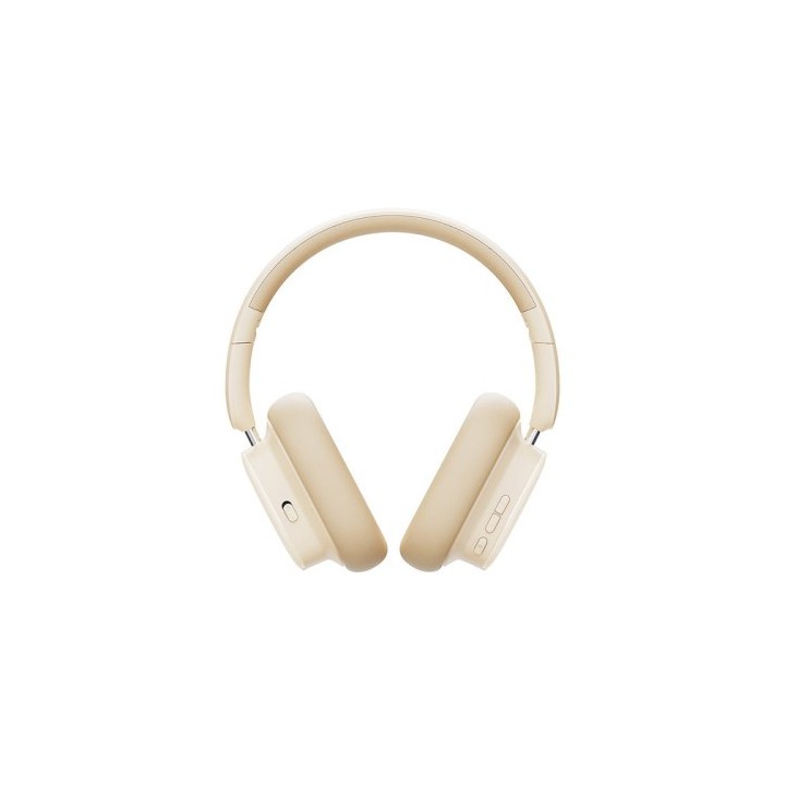 baseus baseus bowie h1i noise cancellation wireless headphones stellar white
