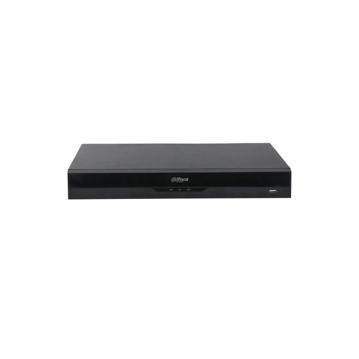 dahua  dhi nvr5232 ei2  dahua grabador ip nvr wizsense 1u 2hdd 32 canales 8k con inteligencia artifi