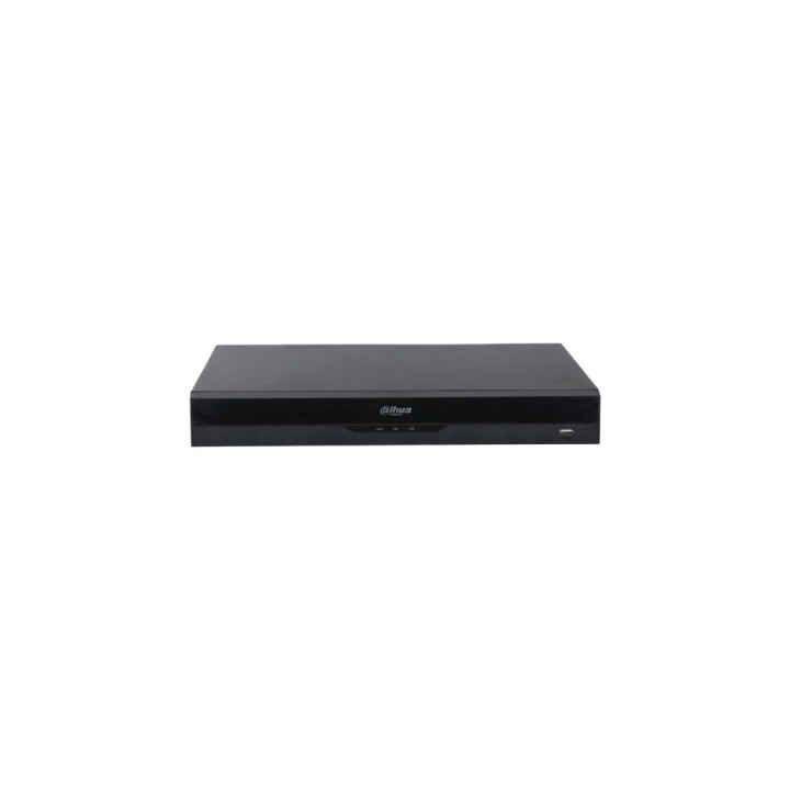 dahua  dhi nvr5208 8p ei2  dahua grabador ip nvr wizsense 1u 2hdd 8 canales 8poe 8k con inteligencia