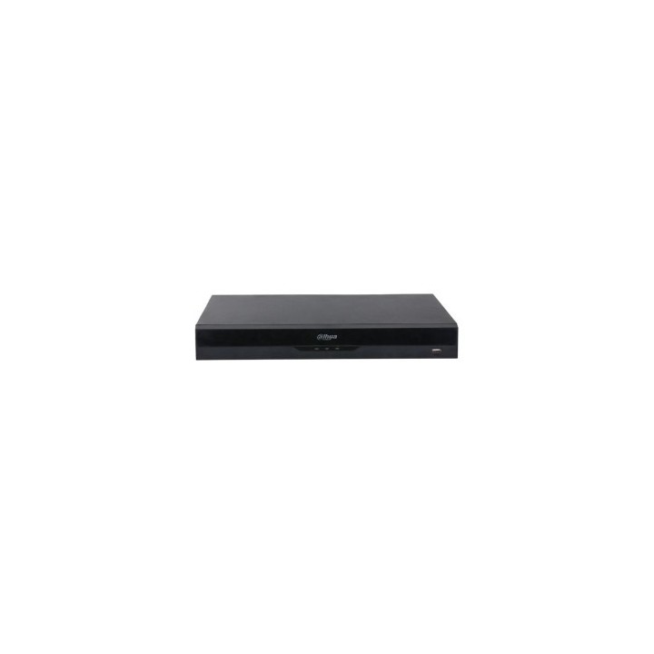 dahua  dhi nvr5216 16p ei2  dahua grabador ip nvr wizsense 1u 2hdd 16 canales 16poe 8k con inteligen
