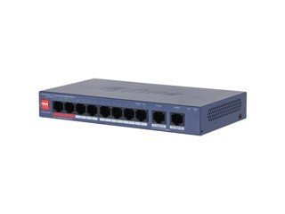 dahua  dh cs4010 8gt 110 v2  dahua switch 10 puertos cloud managed gigabit, 8 puertos poe, 110w, hi
