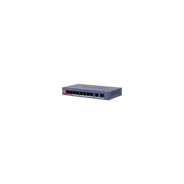 dahua  dh cs4010 8gt 110 v2  dahua switch 10 puertos cloud managed gigabit, 8 puertos poe, 110w, hi