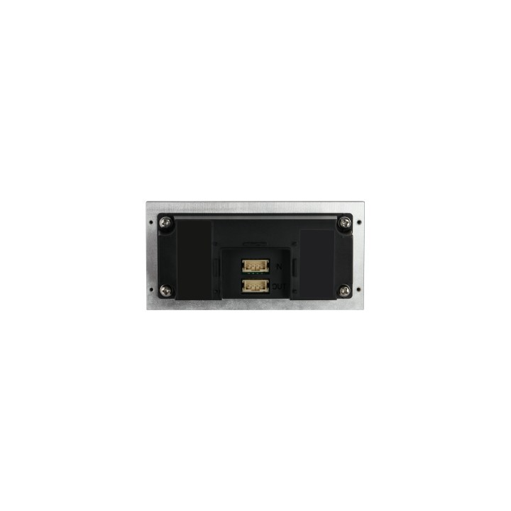 dahua dahua technology vto4202f mb1 sistema de intercomunicacion de video 2 mp 7,62 cm  3"  aluminio