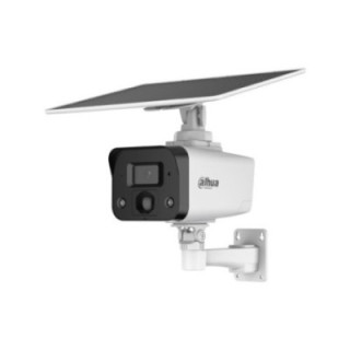 dahua  ipc hfw2441dg 4g sp b  dahua camara ip bullet con panel solar integrado, camara 4mp smart dua