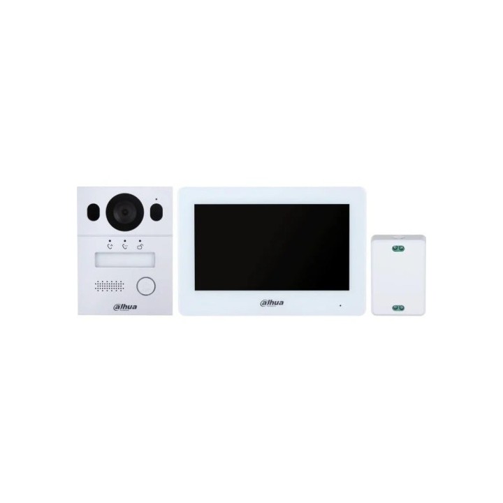 dahua  dhi ktx01 s /dhi vto2003f/dhi vth5123h w s2  dahua kit videoportero para instalacion en super