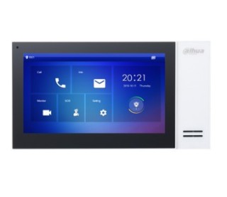 dahua  dhi vth2421fw p  dahua monitor interior 7" de superficie para videoportero ip poe sd 6e 1s al