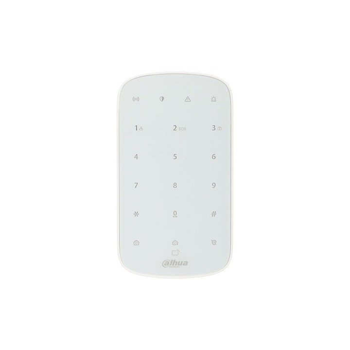 dahua  dhi ark30t w2 868   dahua teclado sin cable para alarma