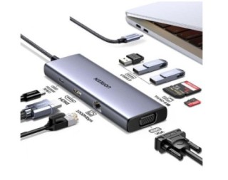 ugreen ugreen revodok usb c 6 in 1 hub met 4k hdmi usb tipo c 10000 mbit/s