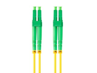 lanberg latiguillo fibra optico lc - apc lanberg 1m mono duplex g657a1 lszh amarillo
