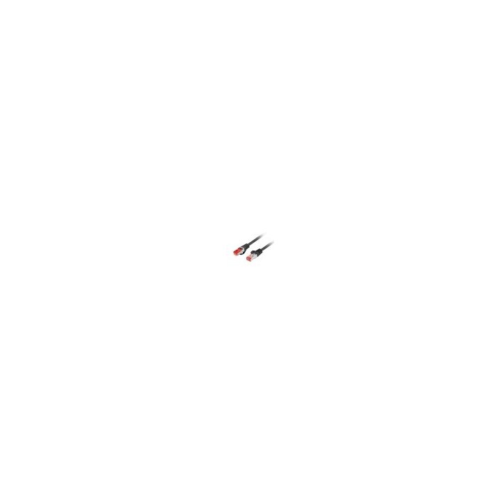 cable red lanberg latiguillo cat.6 s/ftp lszh cu 0.25m negro fluke  passed