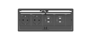 kramer kramer electronics t in4 rec2 b  negro