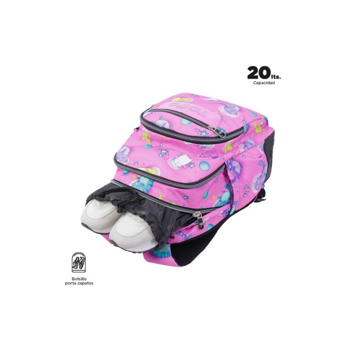 totto mochila escolar gatos astronautas totto ma04eco029 2310n 9i9