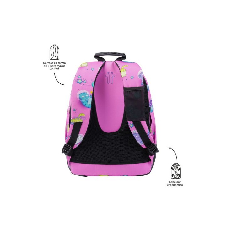 totto mochila escolar gatos astronautas totto ma04eco029 2310n 9i9