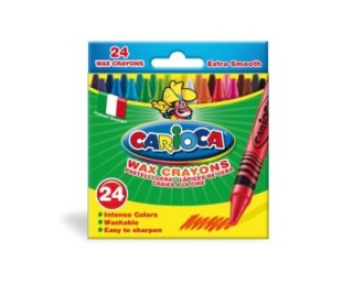 carioca caja 24 ceras pastel carioca 42366