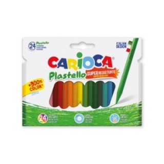 carioca caja 24 plasticeras colores surtidos carioca 42880