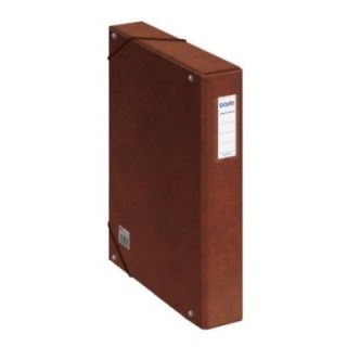 dohe cajas de proyectos carton forrado lomo de 5 cm cuero con etiqueta 245x350x50 dohe 09572