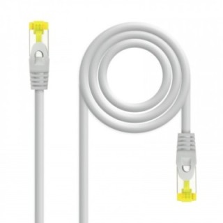 nanocable nanocable cable de red latiguillo rj45 lszh cat.6a sftp awg26, gris, 5.0 m