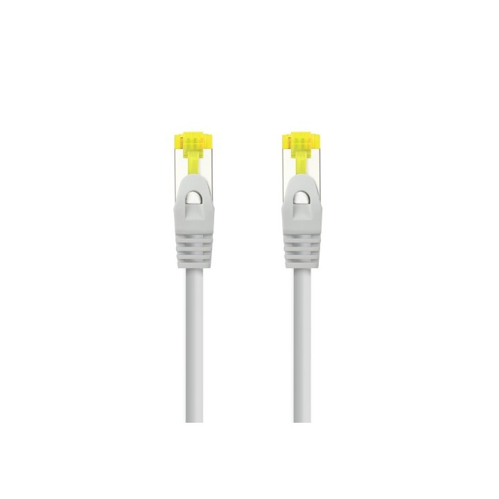nanocable nanocable cable de red latiguillo rj45 lszh cat.6a sftp awg26, gris, 5.0 m