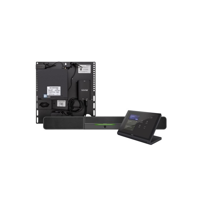 crestron crestron flex small room conference system with video soundbar for microsoft teams  rooms