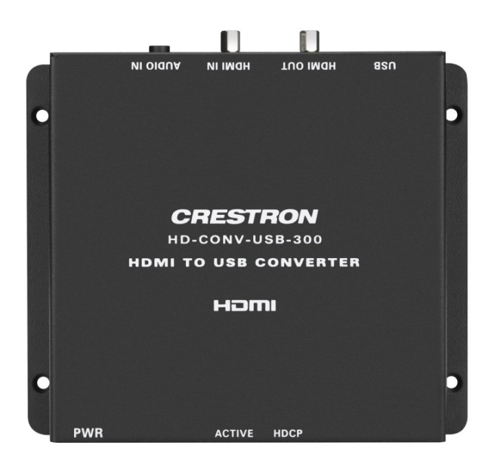 crestron crestron usb converter with hdmi  and analog audio input  hd conv usb 300  6512272