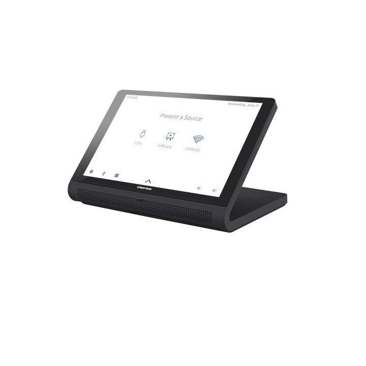 crestron crestron 7 in. tabletop touch screen, black smooth  ts 770 b s  6510820