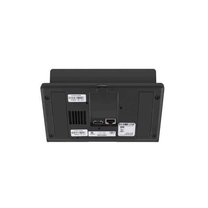 crestron crestron 7 in. tabletop touch screen, black smooth  ts 770 b s  6510820