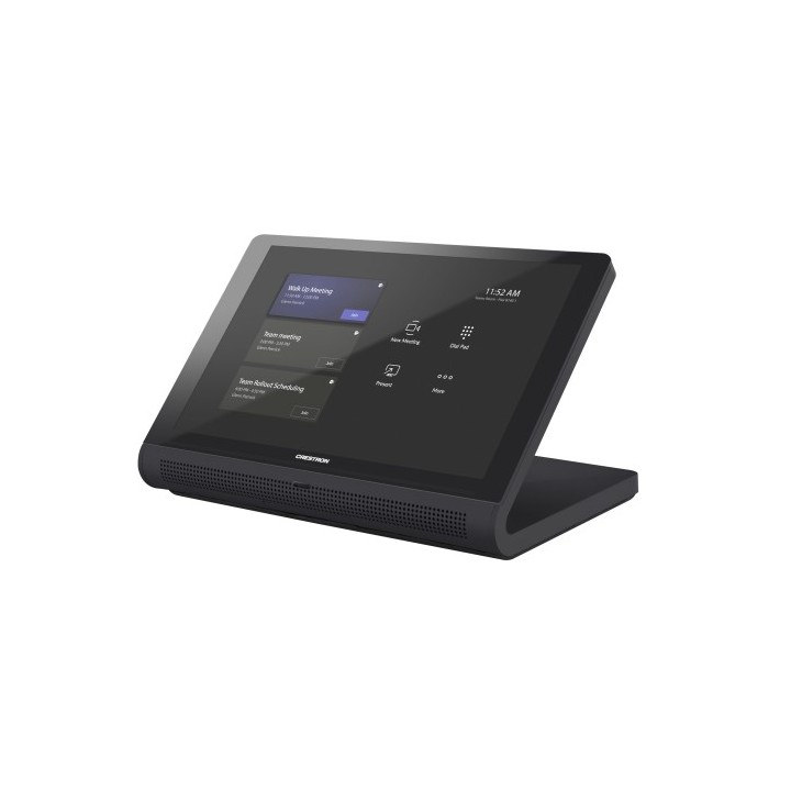 crestron crestron 7 in. tabletop touch screen, black smooth  ts 770 b s  6510820