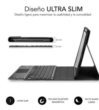 subblim subblim keytab probt touchpad ipad 10,9/11 10a/11a black