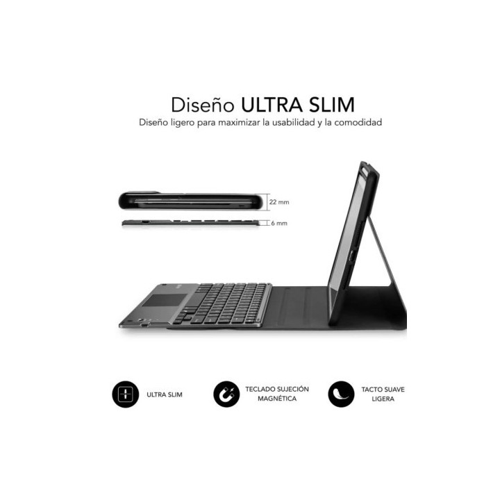 subblim subblim keytab probt touchpad ipad 10,9/11 10a/11a black
