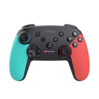 trust trust gxt 1246b muta negro, azul, rojo bluetooth gamepad nintendo switch, nintendo switch lite