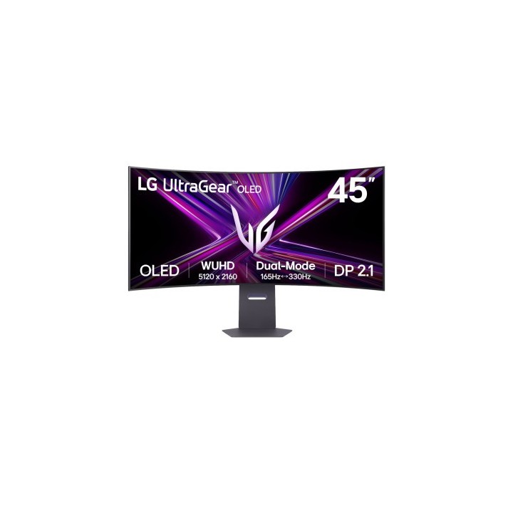 lg lg ultragear pantalla para pc 114,3 cm  45"  5120 x 2160 pixeles oled negro