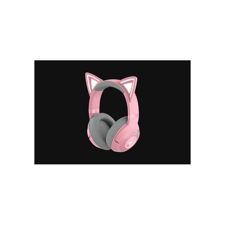 razer razer kraken kitty v2 bt auriculares inalambrico diadema juego bluetooth rosa
