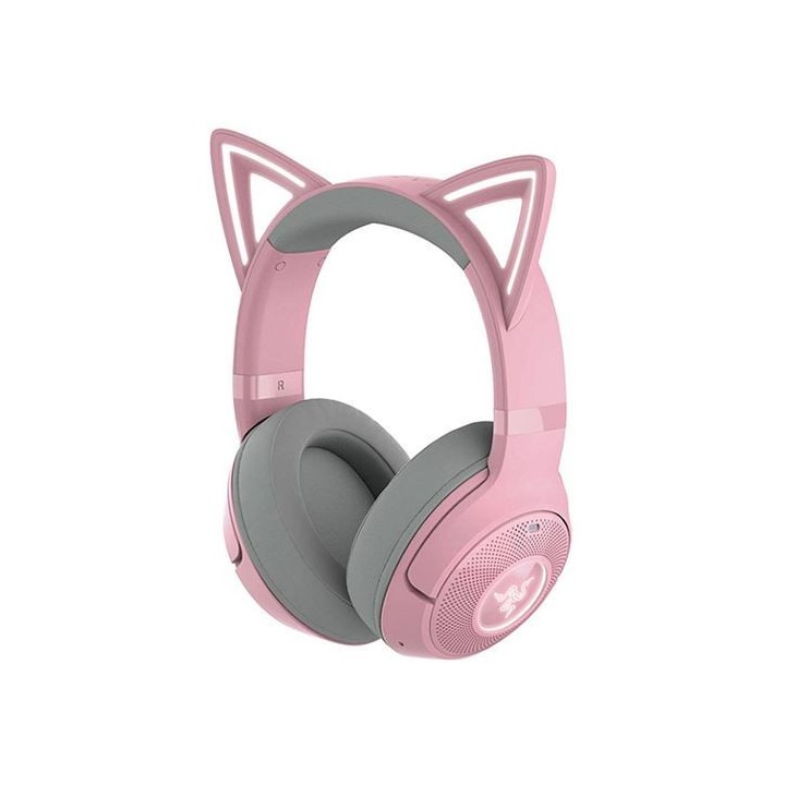 razer razer kraken kitty v2 bt auriculares inalambrico diadema juego bluetooth rosa