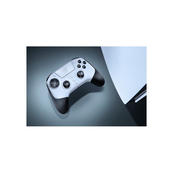 razer razer raiju v3 pro negro, blanco rf/usb gamepad analogico pc, playstation 5