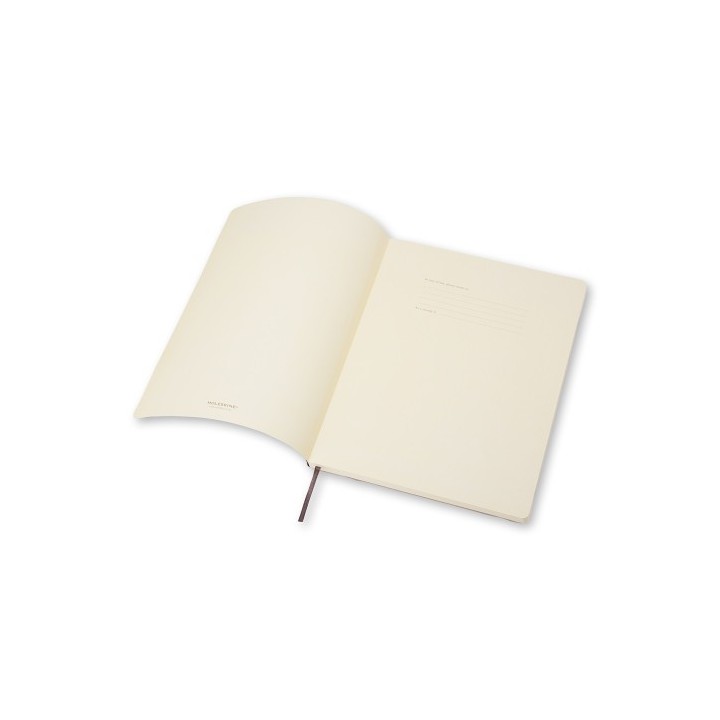 moleskine libreta clasica tapa blanda negra xl  19x25cm  cuadriculada moleskine qp622