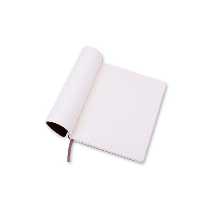 moleskine libreta clasica tapa blanda negra xl  19x25cm  cuadriculada moleskine qp622