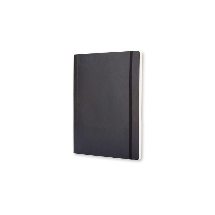 moleskine libreta clasica tapa blanda negra xl  19x25cm  cuadriculada moleskine qp622