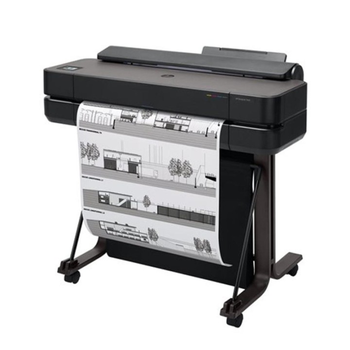 hp plotter hp designjet t650 a1 24 pulgadas red    wifi    cortadora horizontal automatica