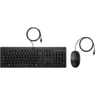 hp hp combo de teclado y raton con cable 225