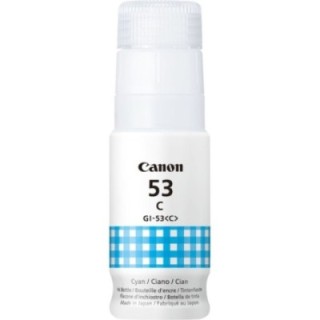 canon botella tinta canon gi   53c cian
