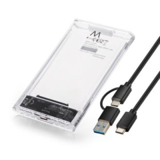 caja hdd ewent ew7064 usb 3.2 gen1 2.5" sata usb c+a