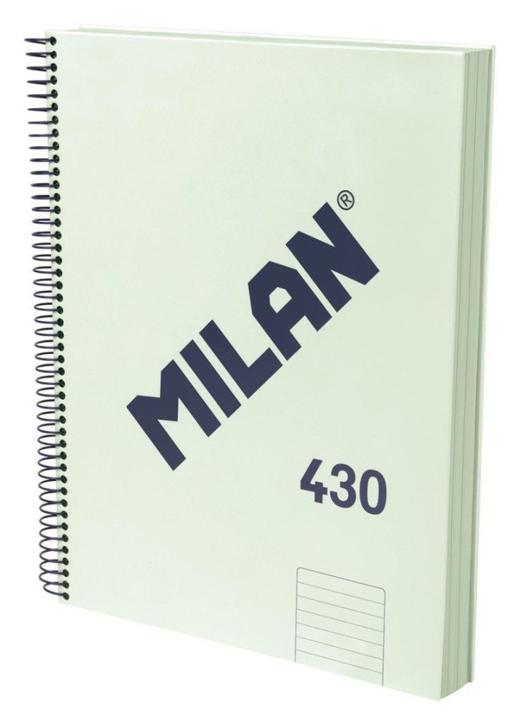 cuad. esp milan a4 120f hztal verde