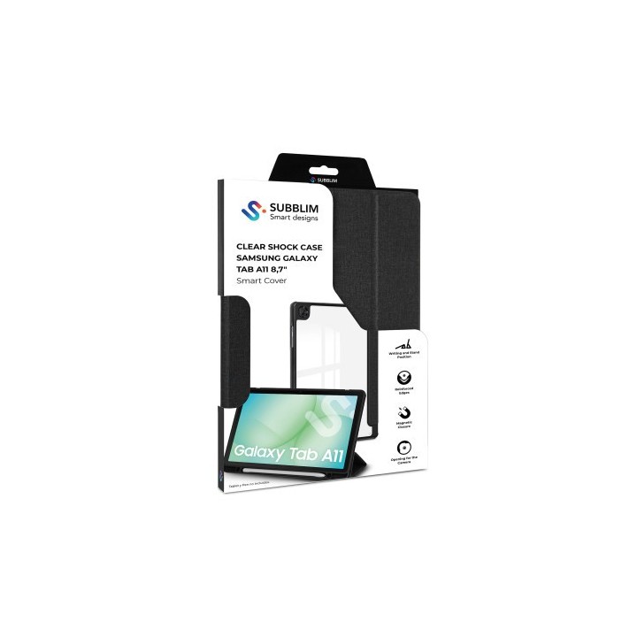 subblim subblim clear shock case samsung tab a11 8,7"