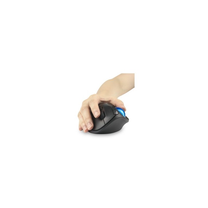 kensington kensington pro fit ergo tb450 raton oficina mano derecha rf wireless + bluetooth trackbal