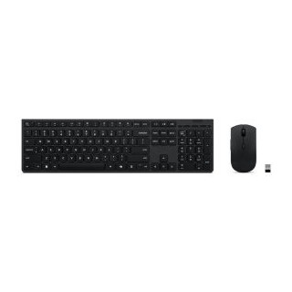 teclado y mouse lenovo wireless profesional  2,4ghz bluetooth 3dispositivos tecla copilot recargable