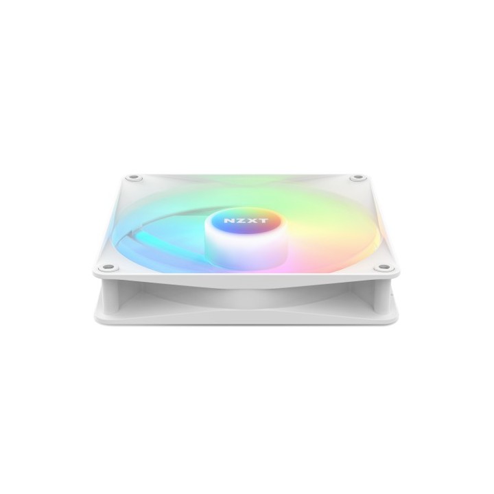 nzxt nzxt f140 rgb core carcasa del ordenador ventilador 14 cm blanco 1 pieza s
