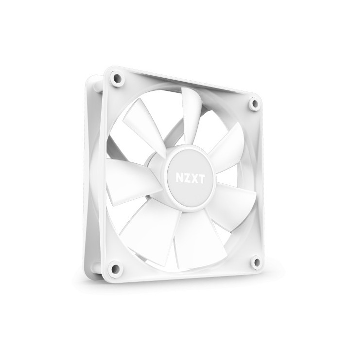 nzxt nzxt f140 rgb core carcasa del ordenador ventilador 14 cm blanco 1 pieza s