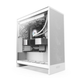 nzxt nzxt h7 flow midi tower blanco