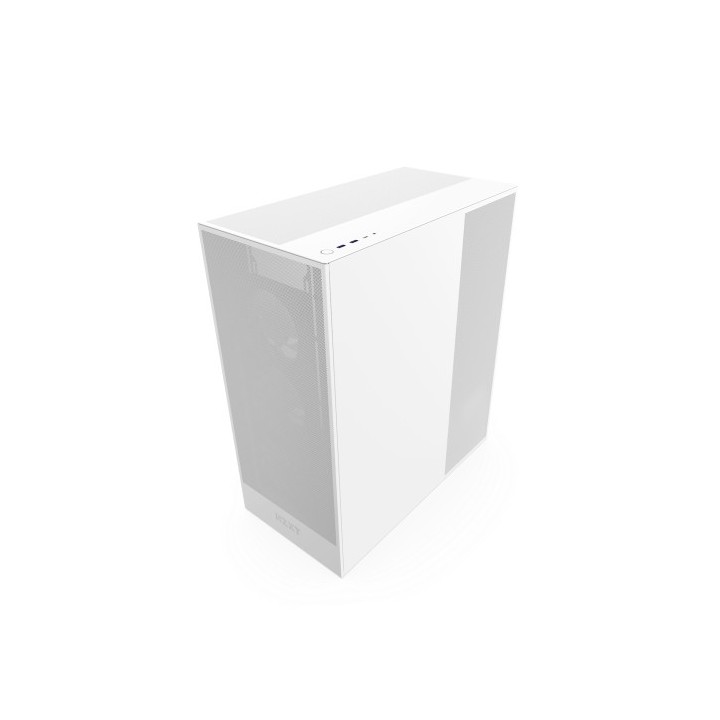 nzxt nzxt h7 flow midi tower blanco