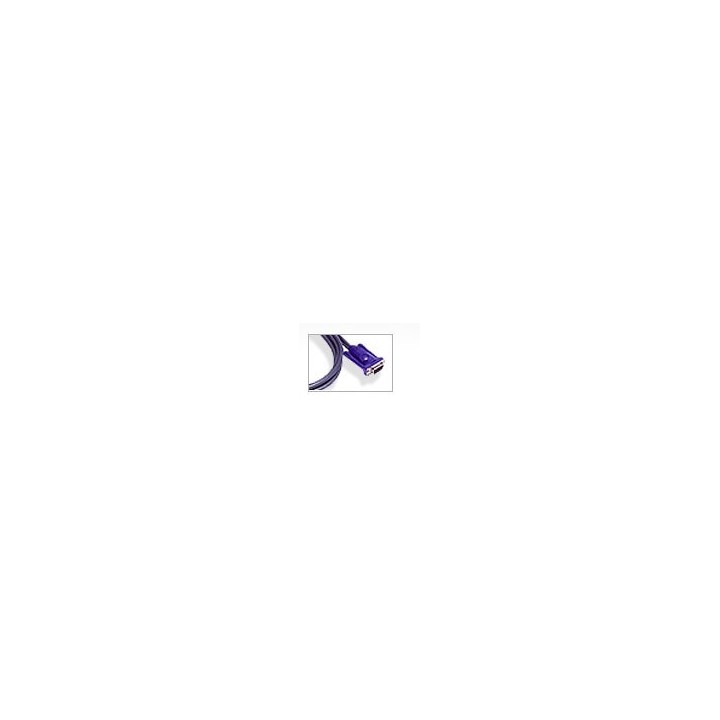 aten aten cable kvm usb con sphd 3 en 1 de 1,2 m  2l 5201u  compatible con consolas  cl3000, cl5708
